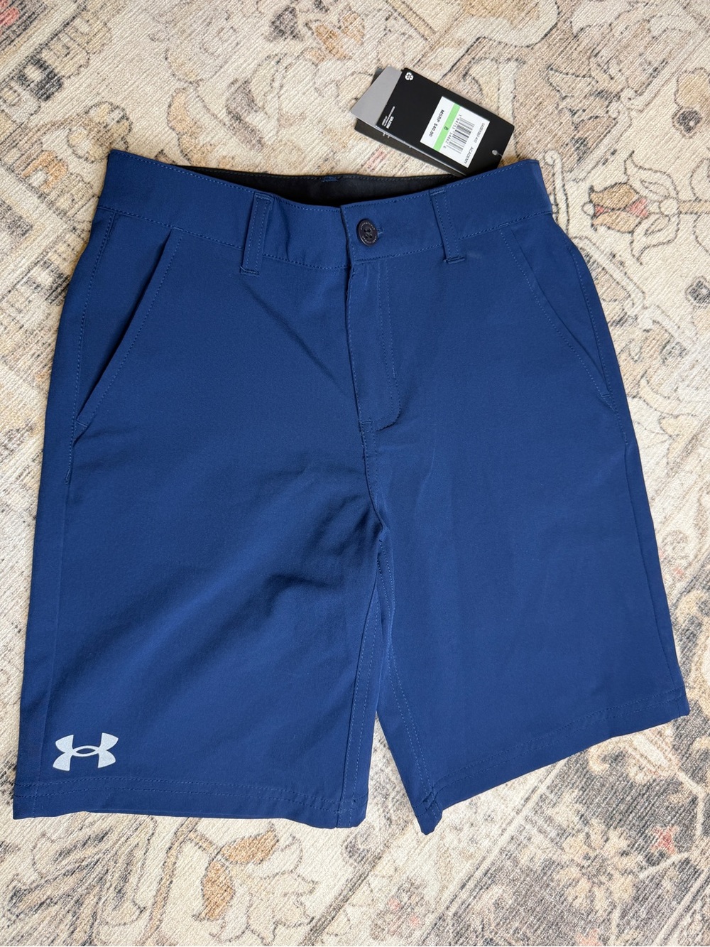 Under Armour Boys Navy Performance Shorts